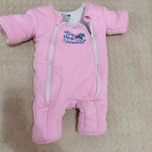 Pink Merlin Magic Sleep Suit
